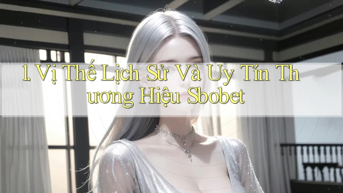 1. Vị Thế Lịch Sử Và Uy Tín Thương Hiệu Sbobet