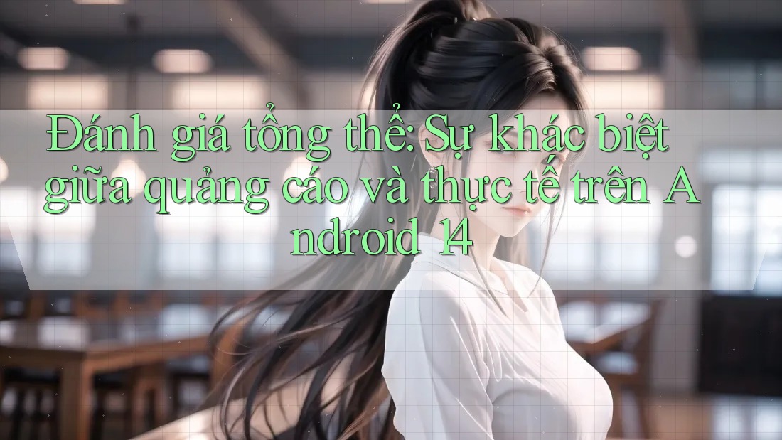 Đánh giá tổng thể: Sự khác biệt giữa quảng cáo và thực tế trên Android 14