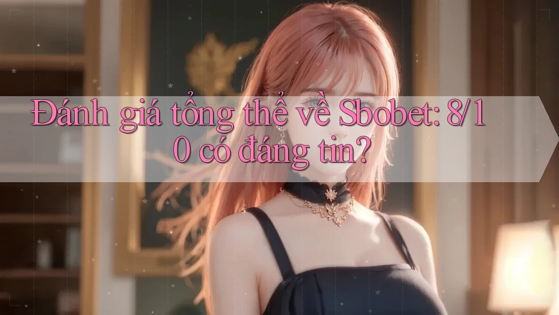 Đánh giá tổng thể về Sbobet: 8/10 có đáng tin?