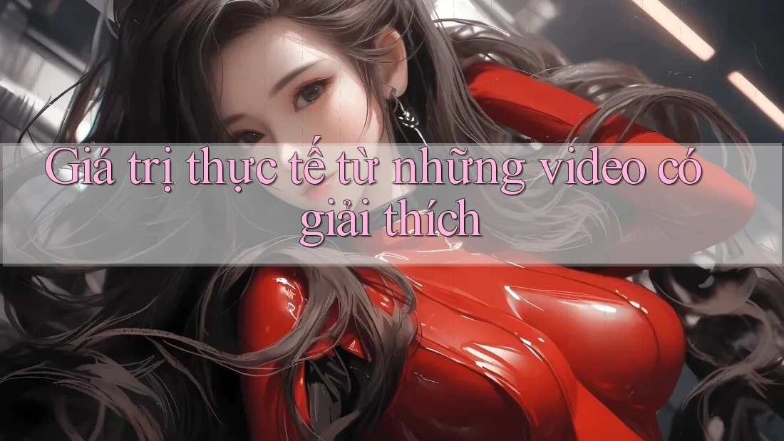 Giá trị thực tế từ những video có giải thích