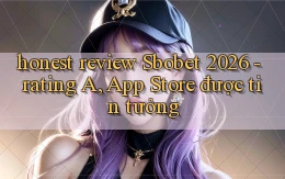 honest review Sbobet 2026   rating A, App Store được tin tưởng