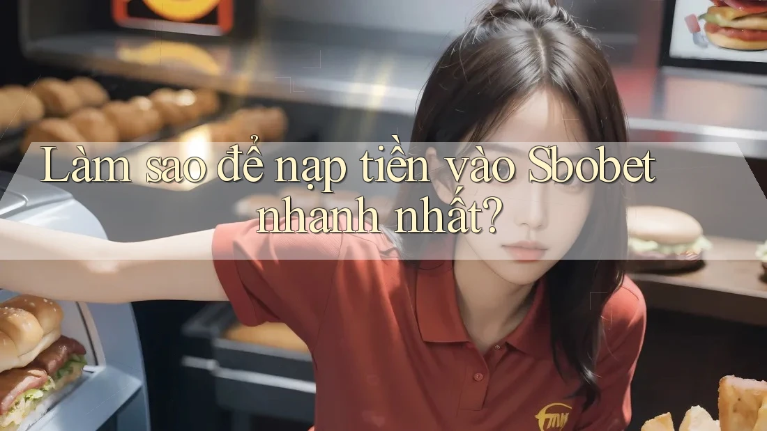 Làm sao để nạp tiền vào Sbobet nhanh nhất?
