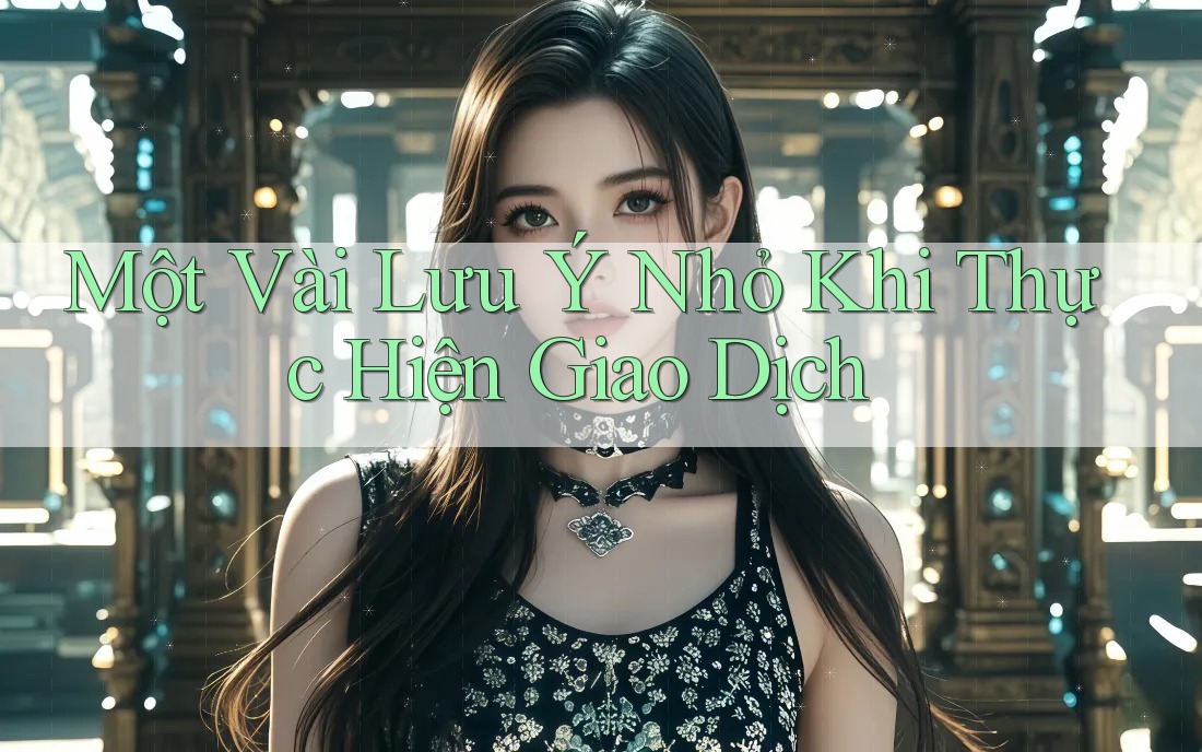 Một Vài Lưu Ý Nhỏ Khi Thực Hiện Giao Dịch