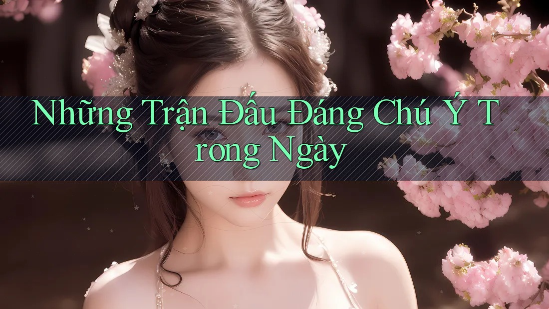Những Trận Đấu Đáng Chú Ý Trong Ngày Những Trận Đấu Đáng Chú Ý Trong Ngày