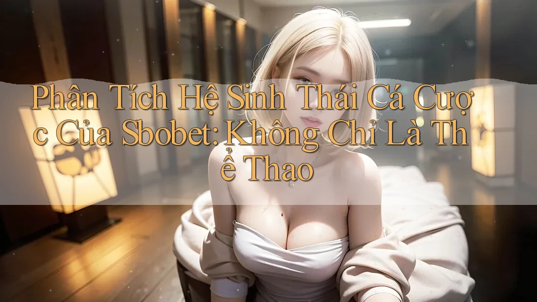 Phân Tích Hệ Sinh Thái Cá Cược Của Sbobet: Không Chỉ Là Thể Thao