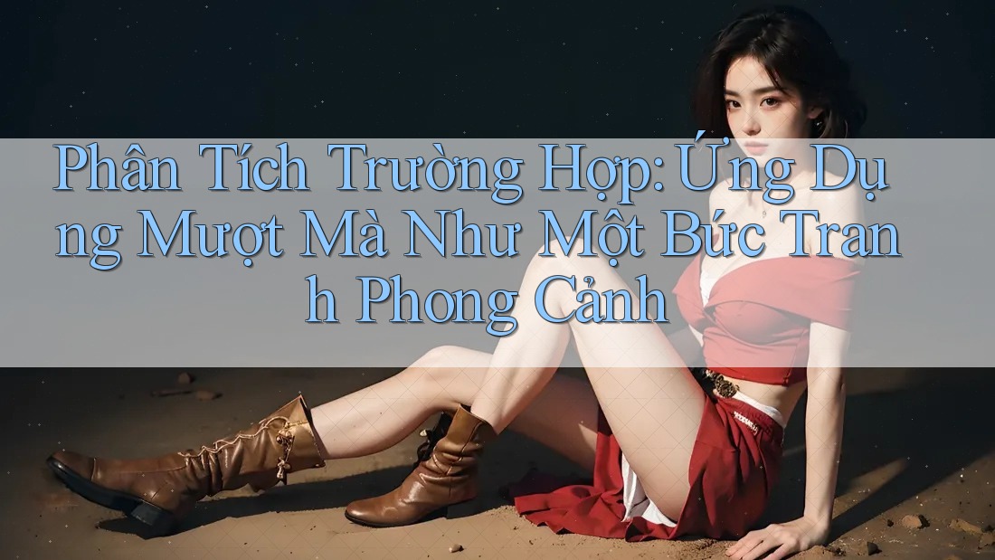 Phân Tích Trường Hợp: Ứng Dụng Mượt Mà Như Một Bức Tranh Phong Cảnh