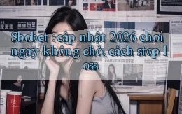 Sbobet cập nhật 2026 chơi ngay không chờ, cách stop loss