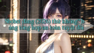 Sbobet đáng (2026) thử không bảng tổng hợp an toàn tuyệt đối