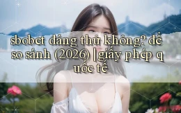 sbobet đáng thử không để so sánh (2026) giấy phép quốc tế