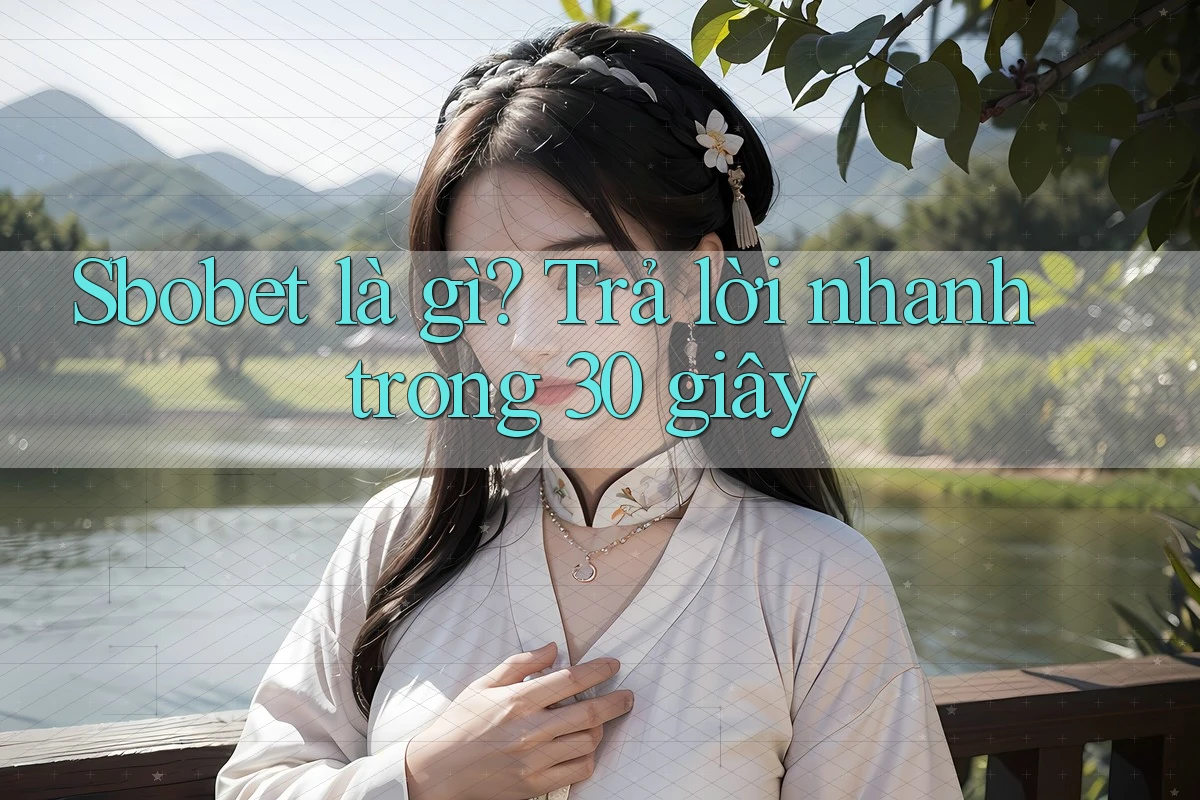Sbobet là gì? Trả lời nhanh trong 30 giây