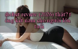sbobet review (2026) thật tổng kết năm cho người lớn tuổi