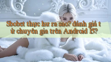 Sbobet thực hư ra sao đánh giá từ chuyên gia trên Android 15