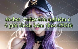 sbobet video trải nghiệm có giải thích kèm theo (2026)