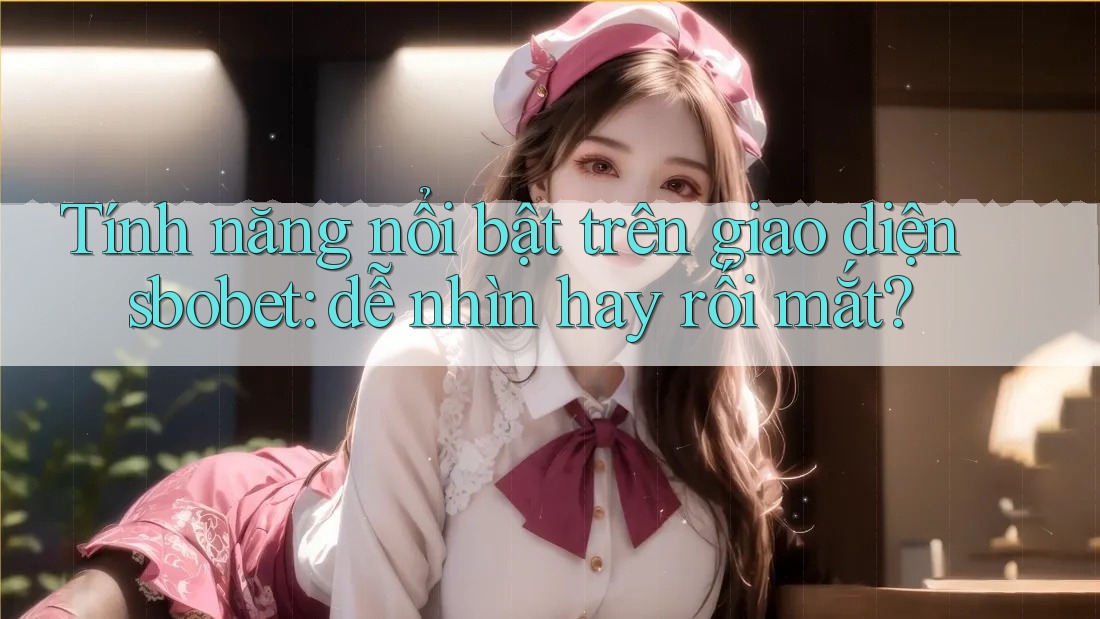 Tính năng nổi bật trên giao diện sbobet: dễ nhìn hay rối mắt?